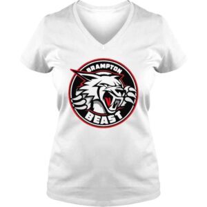 VLadies Echl Brampton Beast Logo Shirt