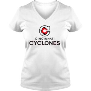 VLadies Echl Cincinnati Cyclones Logo Shirt