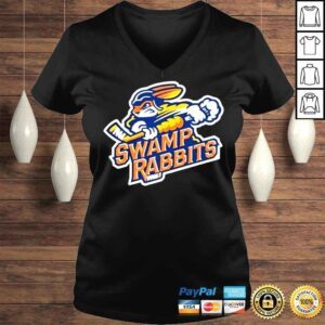 VLadies Echl Swamp Rabbits Logo Shirt