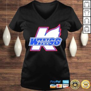 VLadies Echl kalamazoo wings shirt