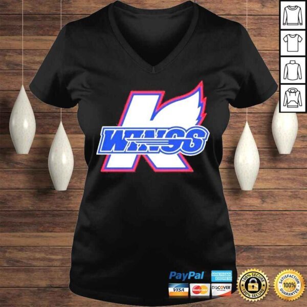 Echl kalamazoo wings shirt - Image 2