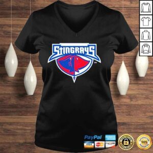 VLadies Echl south carolina stingrays logo shirt