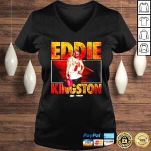 VLadies Eddie Kingston Demons AEW Clotheslined shirt