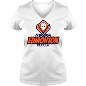 VLadies Edmonton Oilers Hockey TShirt