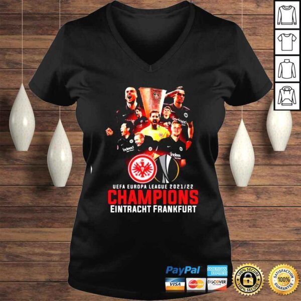 Eintracht Frankfurt UEFA Europa League 20212022 Champions Shirt - Image 2