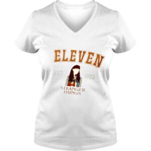 VLadies Eleven Stranger Things Season 4 Hopper 2022 Shirt