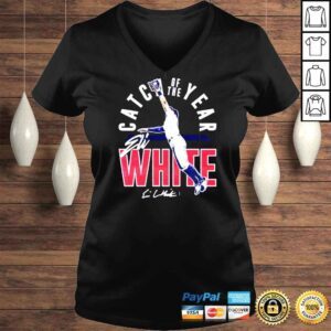 VLadies Eli White Texas Catch Of The Year TShirt