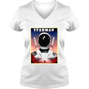 VLadies Elon Musk Starman Spacex Shirt