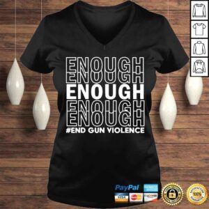 VLadies Enough End Gun Violence shirt