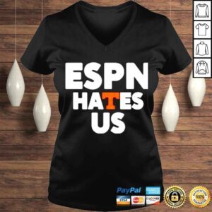 VLadies Espn Hates Us Shirt