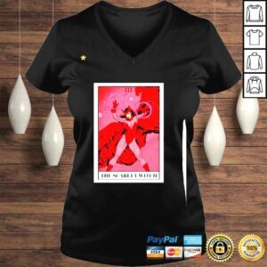 VLadies Exclusive Marvel Scarlet Witch Tarot Card Shirt