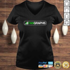 VLadies Fangraphs Logo Rectangle shirt