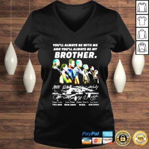 VLadies Fast And Furious You Will Always Be My Brother Signature shirt