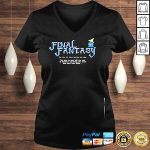 VLadies Final Fantasy 35th Anniversary Uniqlo Shirt