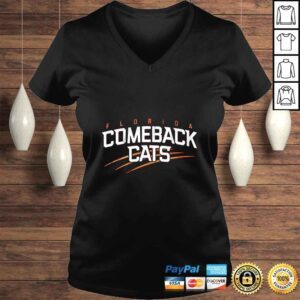 VLadies Florida Comeback Cats Shirt