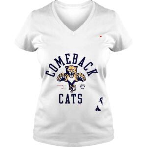 VLadies Florida Panthers 2022 Stanley Cup Playoffs Comeback Cats shirt