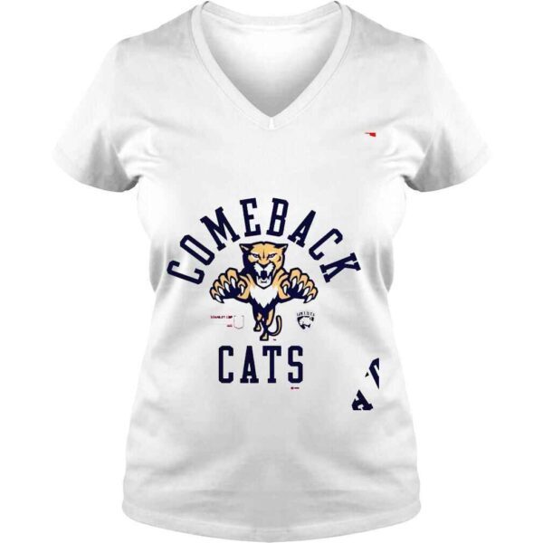 Florida Panthers 2022 Stanley Cup Playoffs Comeback Cats shirt - Image 2