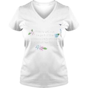 VLadies Flowers TERFs will not be part of the contemporary struggle against fascism Judith Butler shirt