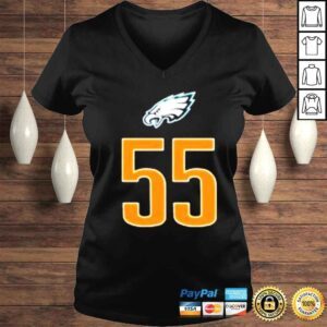 VLadies Fly Eagles Fly Brandon Graham 55 Shirt