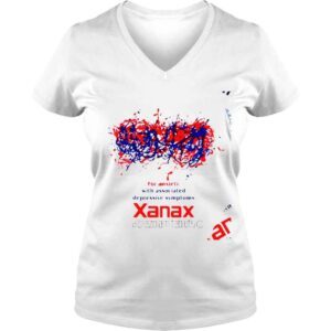 VLadies For anxiety with associated depressive symptoms Xanax alprazolam Tablets shirt