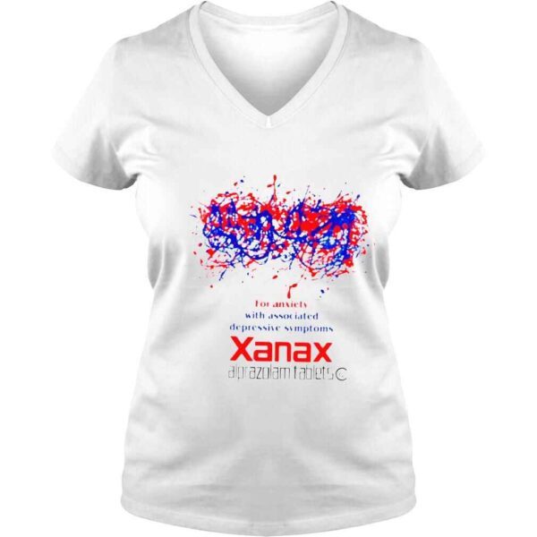 For anxiety with associated depressive symptoms xanax shirt - Image 2