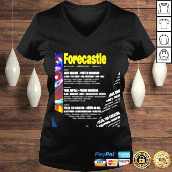 Forecastle Festival 2022 line up shirt - Image 2