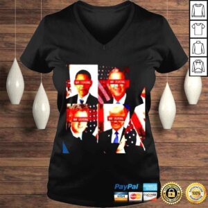 VLadies Four Presidents of United State War Criminal shirt