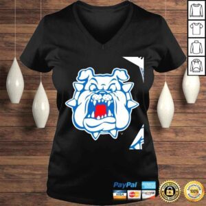 VLadies Fresno State Bulldogs head logo shirt