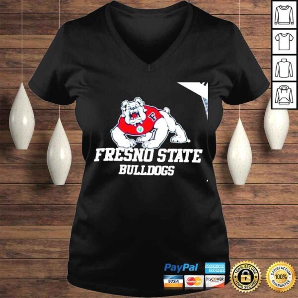 Fresno State Bulldogs logo shirt - Image 2