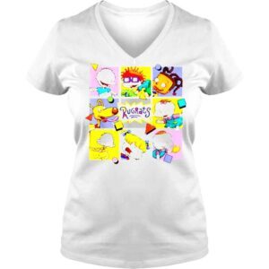 VLadies Friends Box And Tommy Chuckie Finster Rugrats TShirt