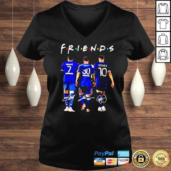 Friends Kylian Mbappé Lionel Messi Neymar signatures shirt - Image 2