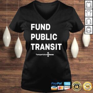 VLadies Fund public transit transportation choices shirt