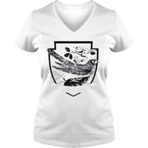 VLadies Futuendi Gratia Coat Of Arms Baseball Shirt