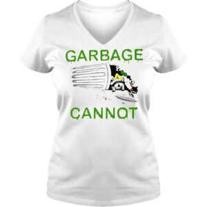 VLadies Garbage Cannot TShirt