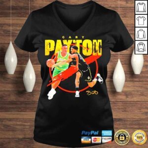 VLadies Gary Payton Tee Shirt II Basketball Player 2022