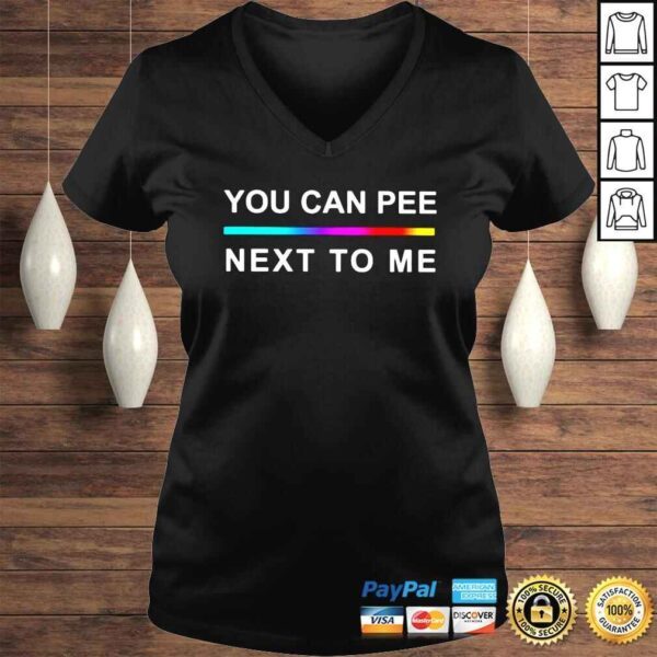 George Takei LGBT you can pee next to me shirt - Image 2