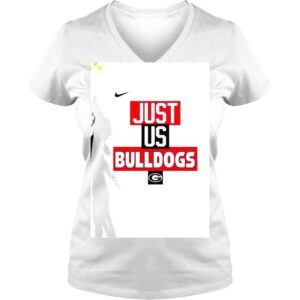 VLadies Georgia Bulldogs Just Us Nike shirt