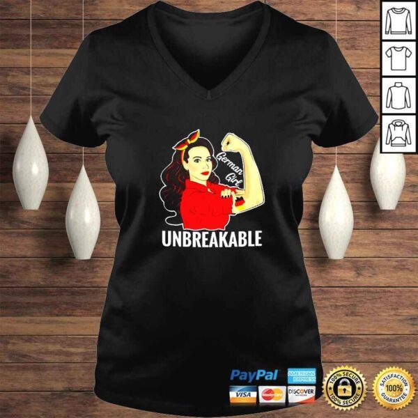 German Girl Unbreakable TShirt - Image 2