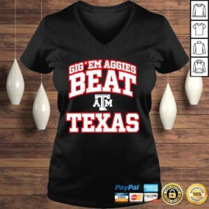 VLadies Gigem aggies beat Texas kyle umlang 2022 shirt