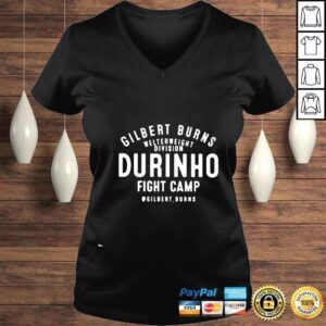 VLadies Gilbert burns durinho fight camp shirt