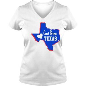 VLadies God Bless Texas Prayers for Texas Anti Gun Pray For Texas Shirt