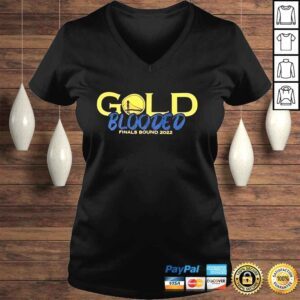 VLadies Gold Blooded Finals Bound 2022 Shirt