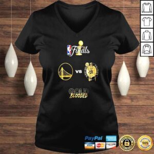 VLadies Gold Blooded Vs Boston Celtics NBA Finals 2022 TShirt