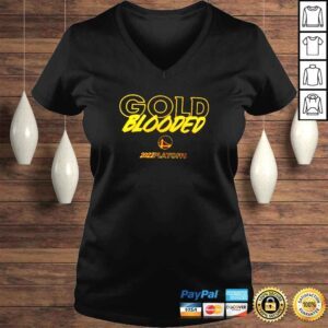 VLadies Gold Blooded Warriors 2022 Playoffs shirt