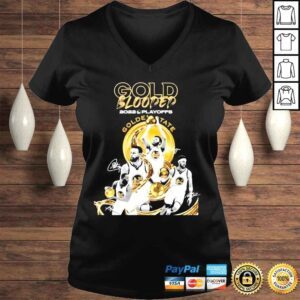 VLadies Gold blooded 2033 playoffs golden state team player shirt