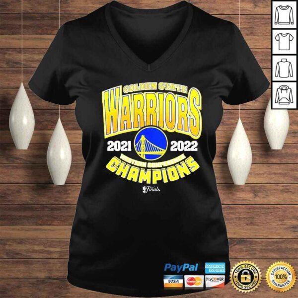 Golden State Warriors 2021 2022 Western Conference Champions Trap shirt - Image 2