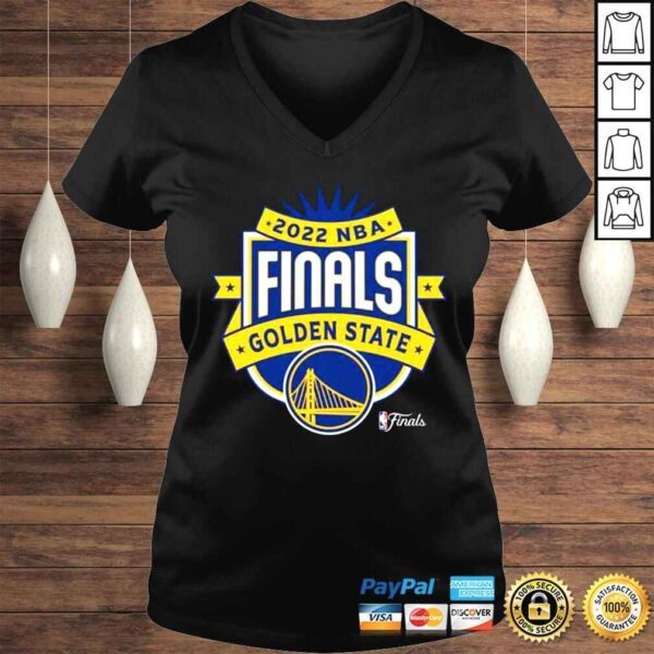 Golden State Warriors 2022 NBA Finals Golden State shirt - Image 2