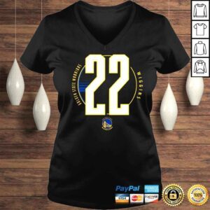 VLadies Golden State Warriors 22 Wiggins shirt