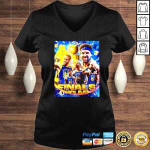 VLadies Golden State Warriors Are Back In The NBA Finals Bound shirt