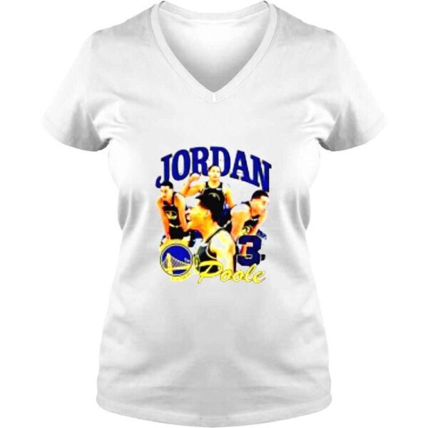 Golden State Warriors Jordan Poole 90s style shirt - Image 2